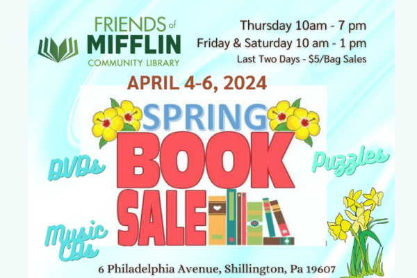 SMI Spring Book Sale 2024
