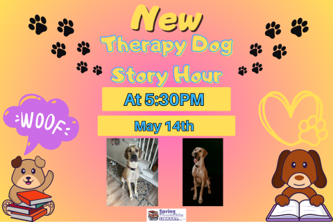 Therapy Dog Story Hour