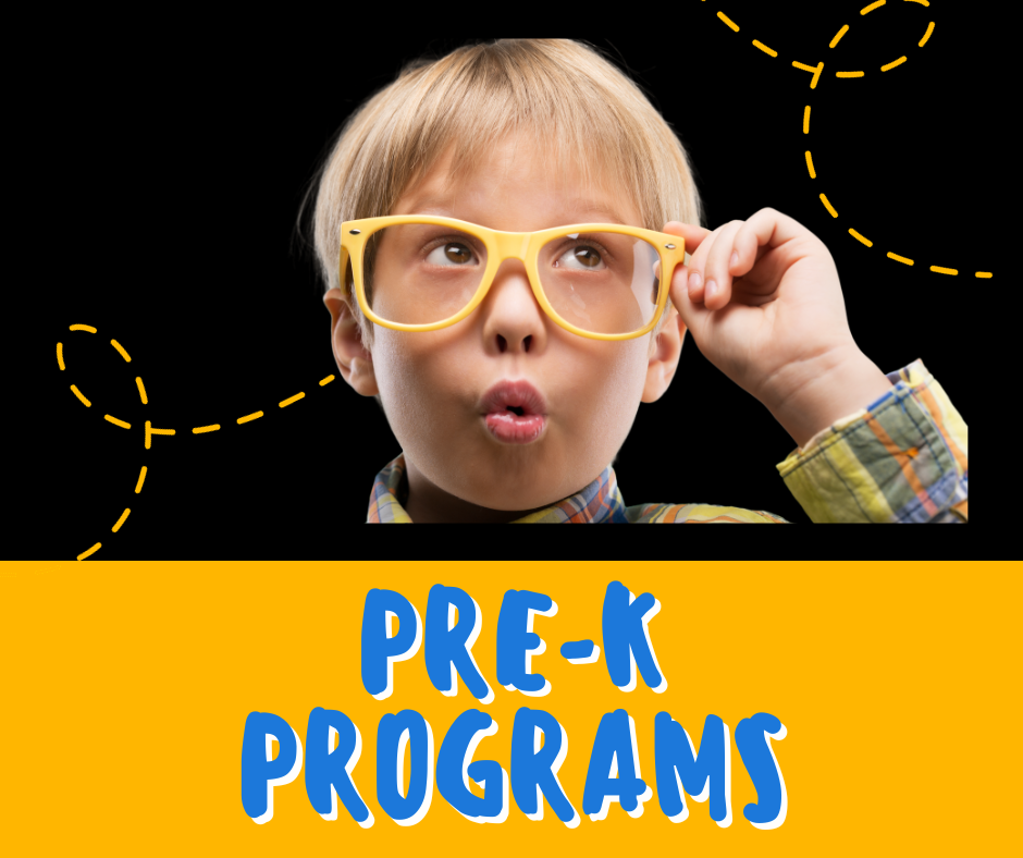Pre-K Programs (Kid with Glasses)