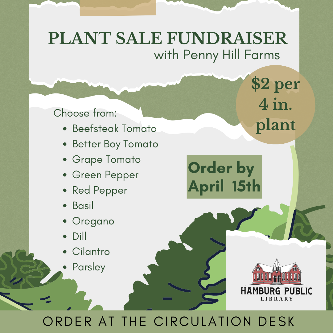 List of Plants available for the Penny Hill Plant Sale Fundraiser. 