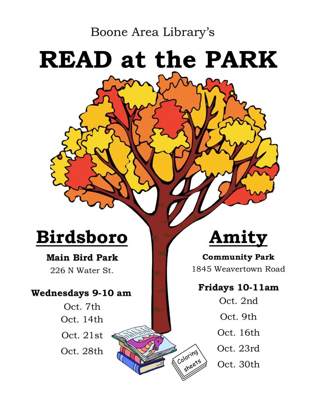 Read at the Park - Amity