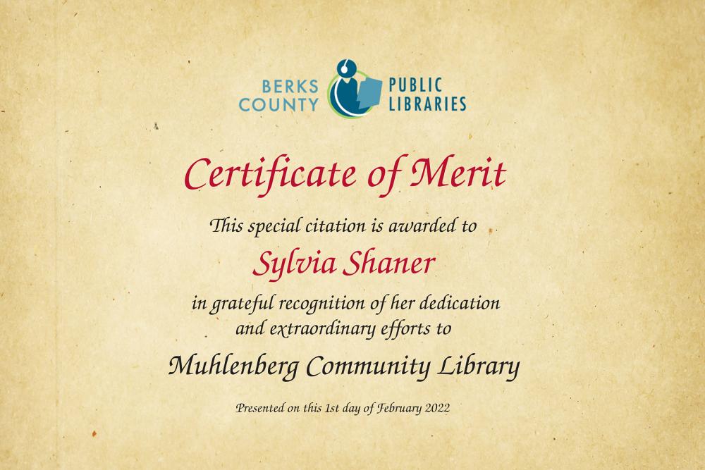 Certificate of Merit certificate paper