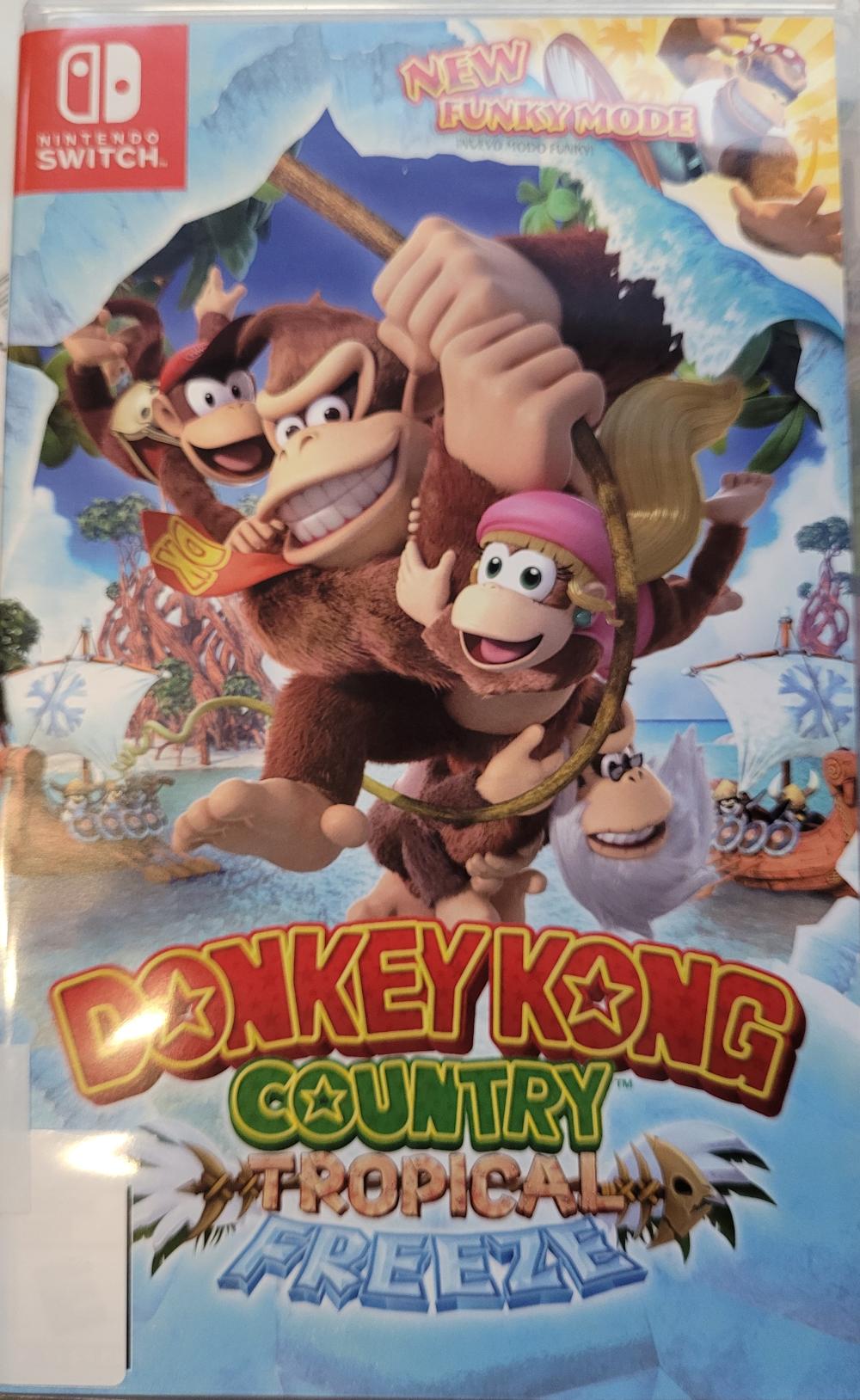 Donkey Kong Country Tropical Freeze game cover