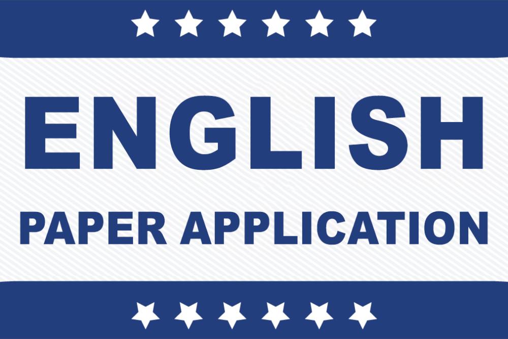 English Paper Application