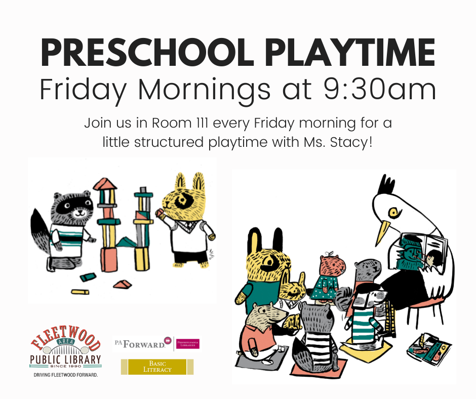 preschool playtime 9:30