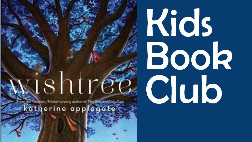 kids book club graphic with book cover
