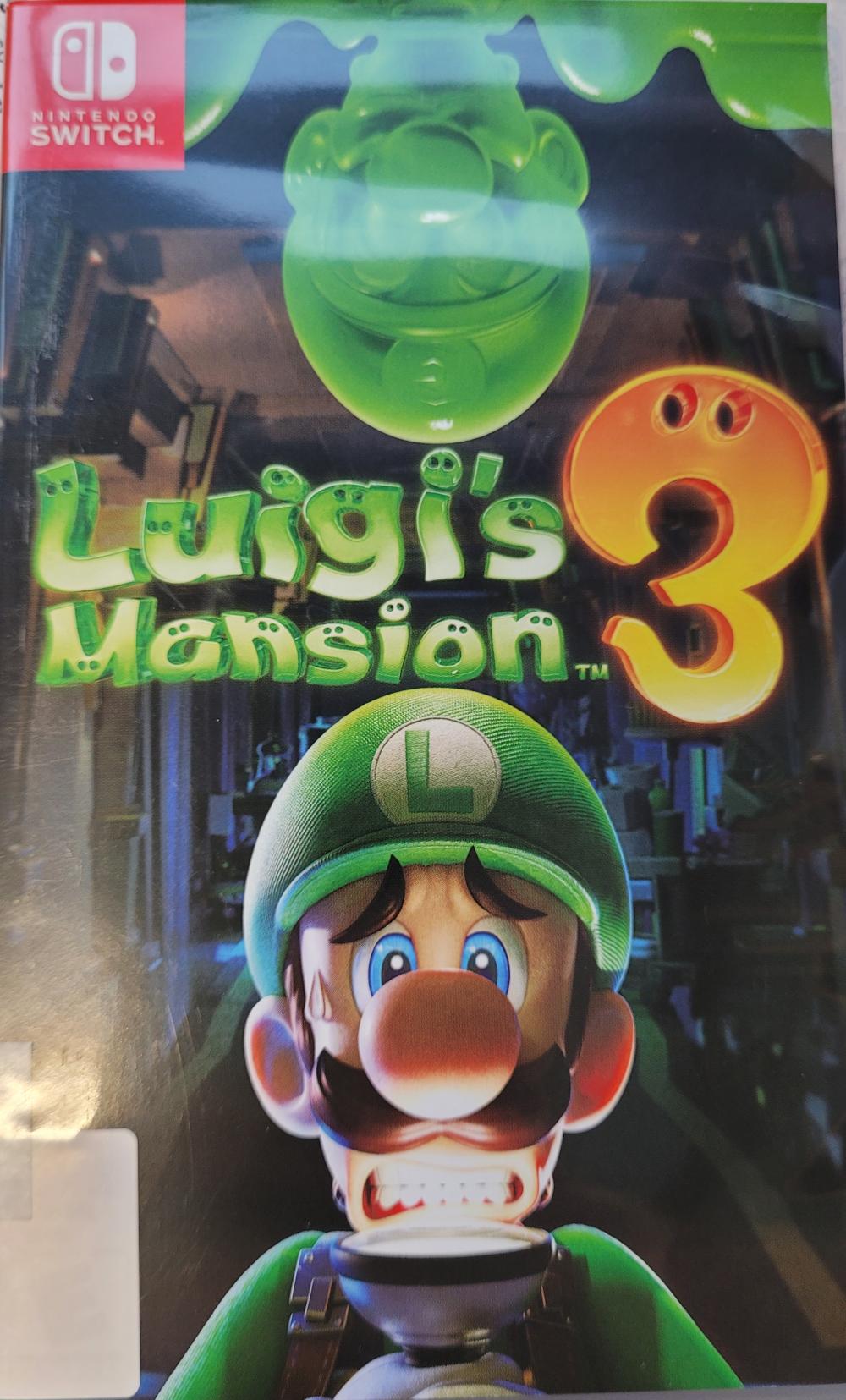 Luigi's Mansion Game Cover