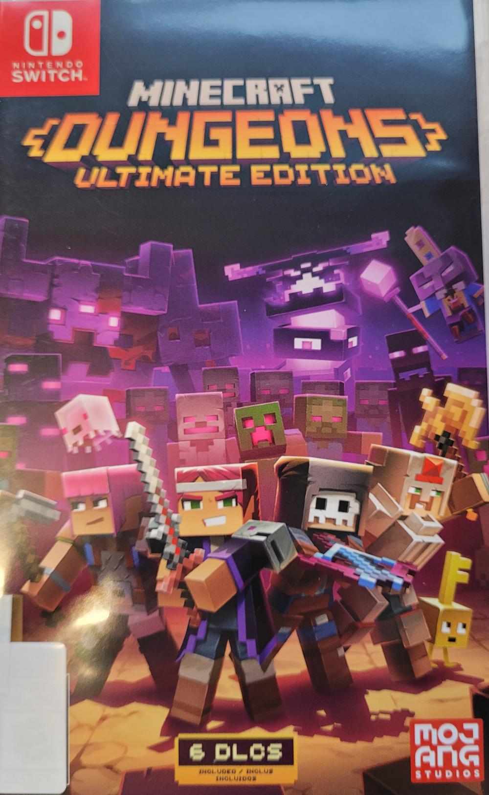 Minecraft Dungeons Ultimate Edition Game Cover