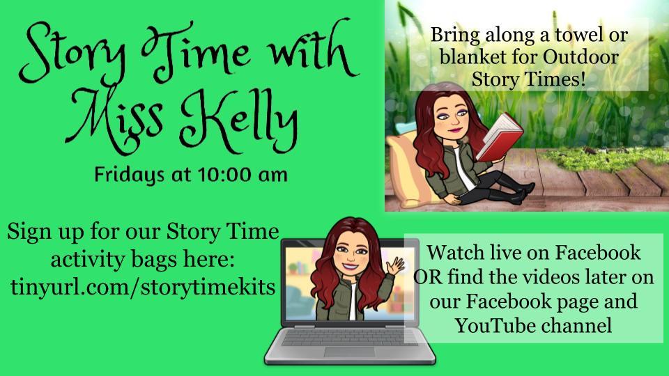 virtual story time with miss kelly