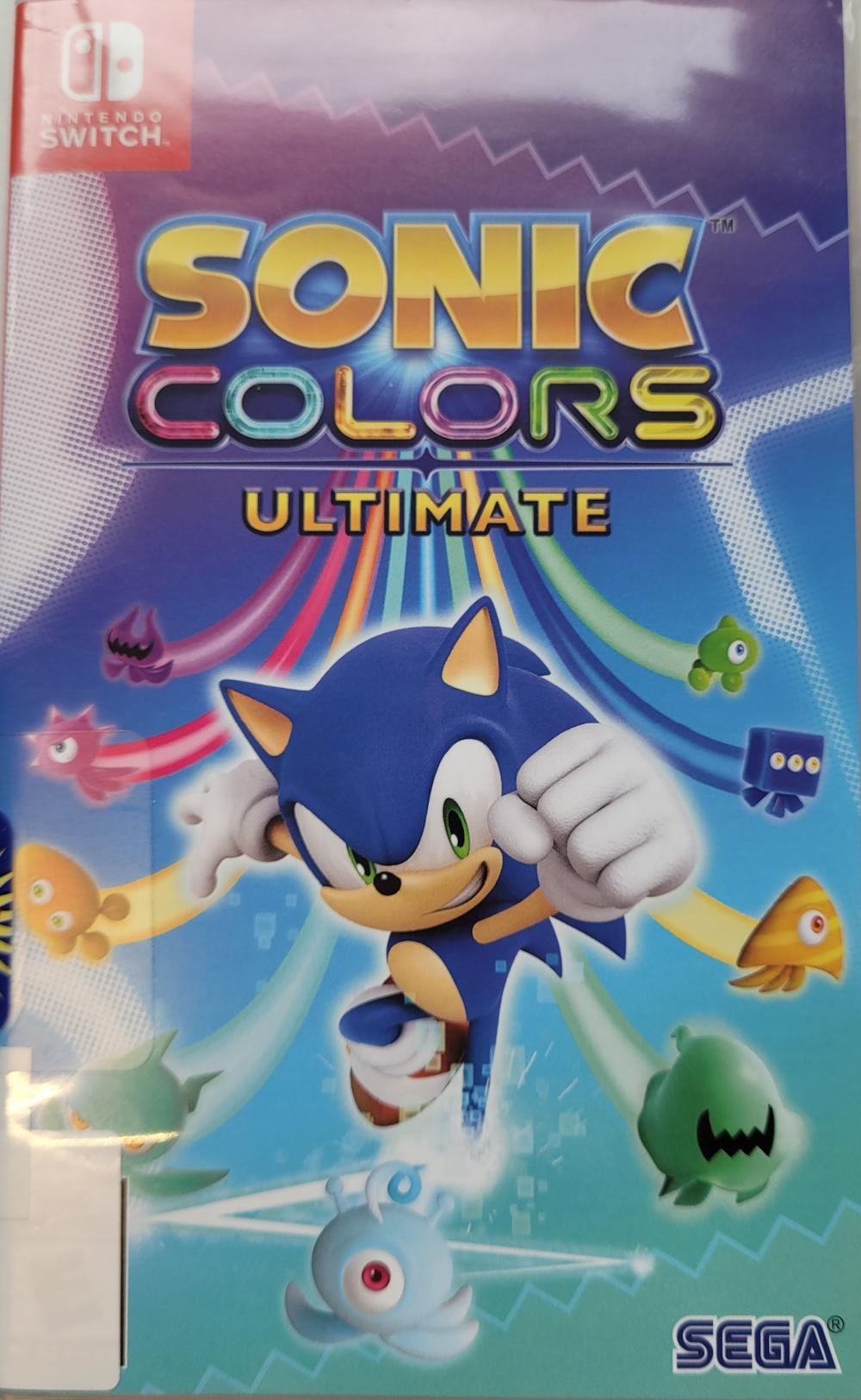 Sonic Colors Ultimate Cover