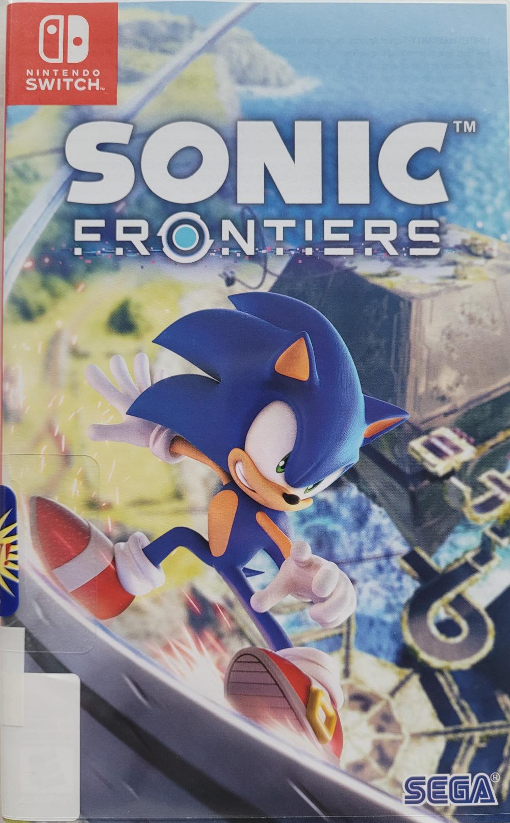 Sonic Frontiers Game Cover