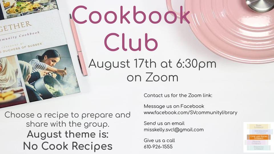 virtual cookbook club