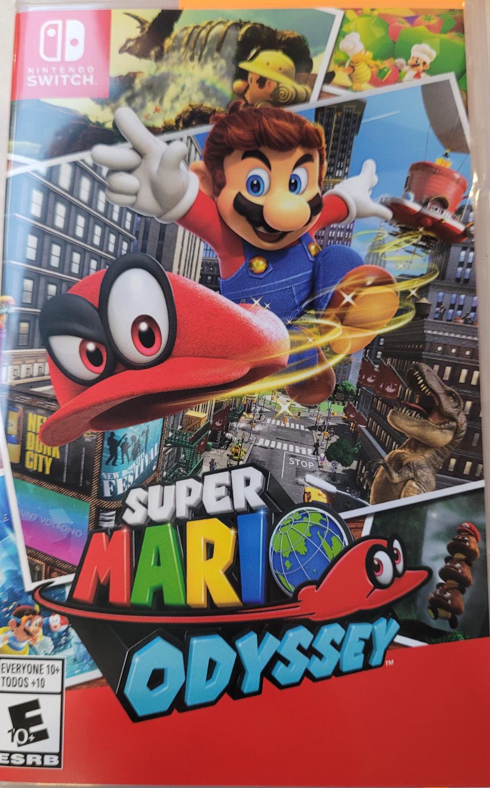 Super Mario Odyssey Game Cover