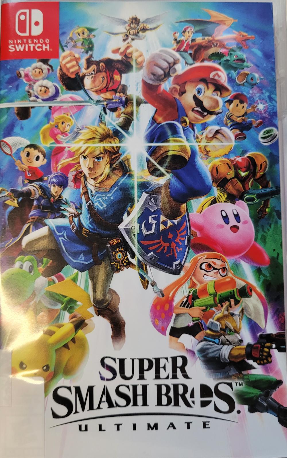 Super Smash Bros Ultimate Game Cover
