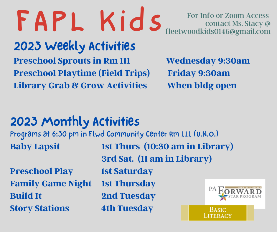Weekly & Monthly Programs