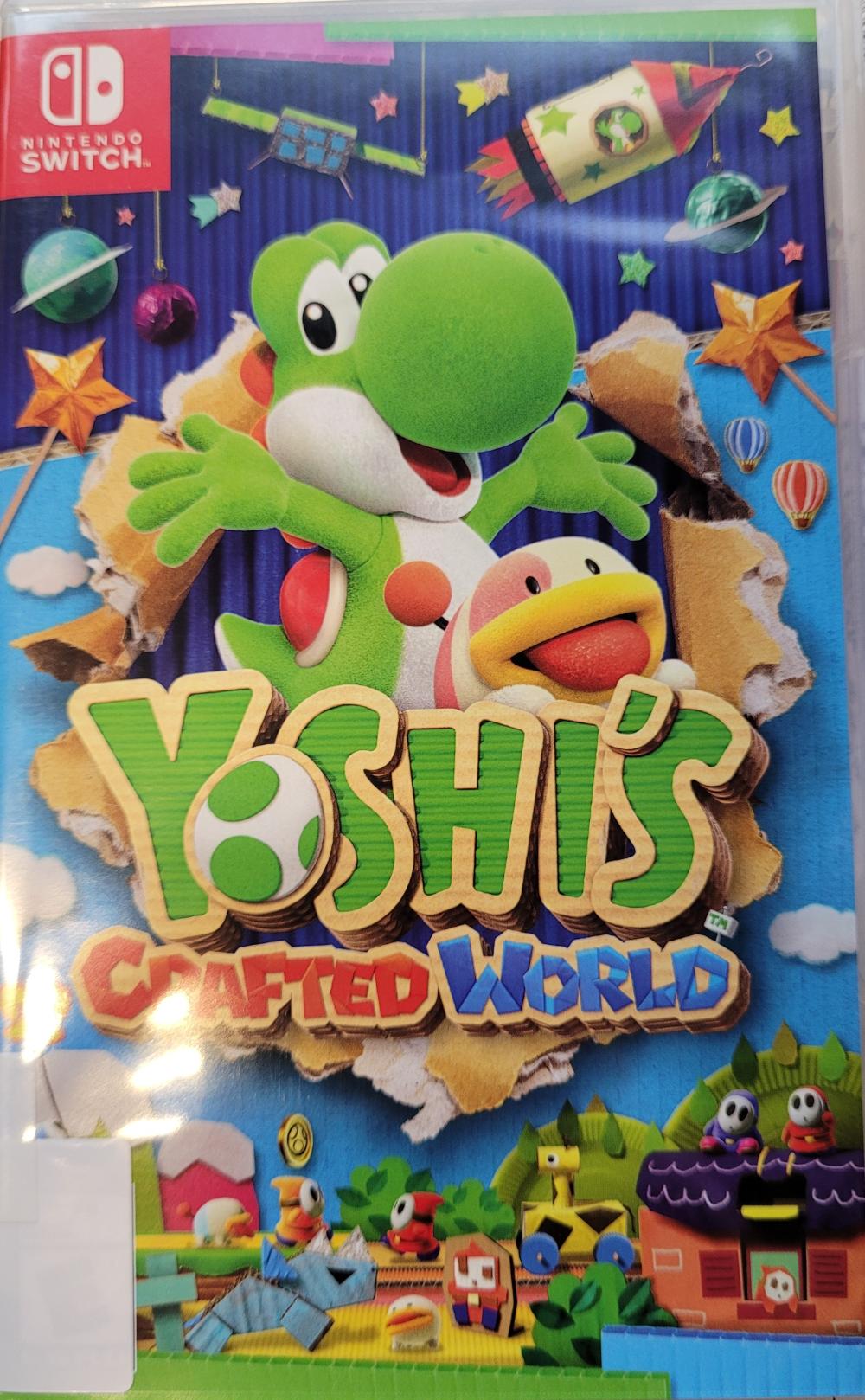 Yoshi's Crafted World Game Cover