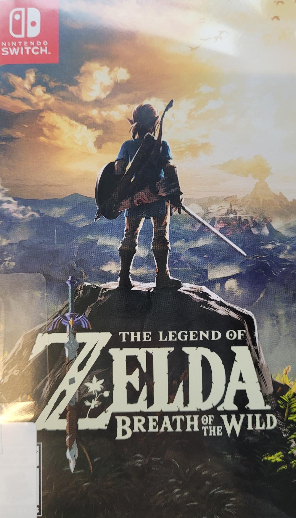 Zelda Breath of the Wild Game Cover