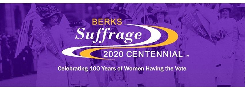 Berks Suffrage 2020 Centennial Logo
