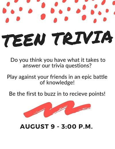 Trivia Questions For Teens Slide Share