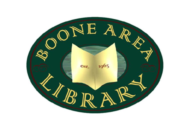 boone area library logo