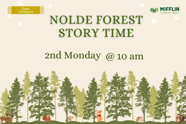SMI Nolde Forest Story Time.