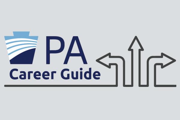 line arrows with PA logo