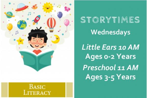 Little Ears 10 AM Preschool 11 AM 
