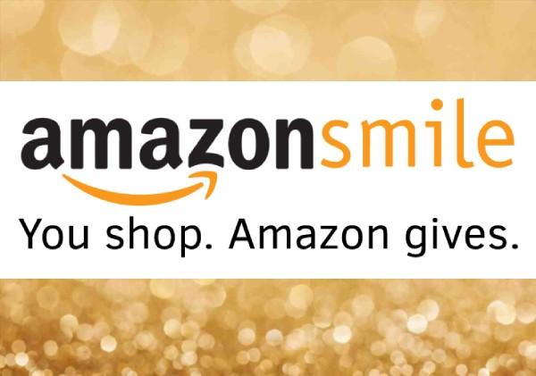 Amazon smile. You shop. Amazon gives.