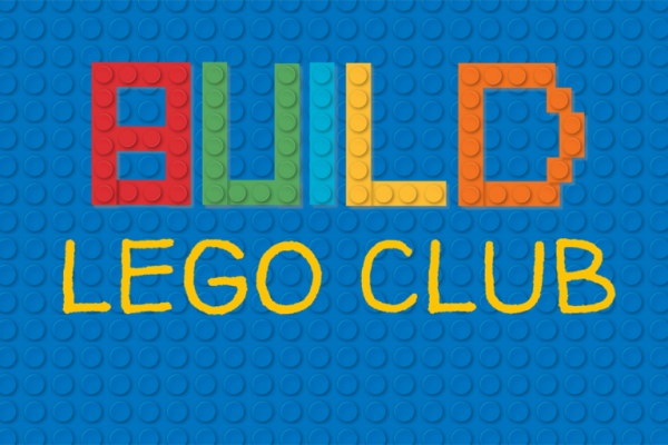 the word BUILD in lego bricks
