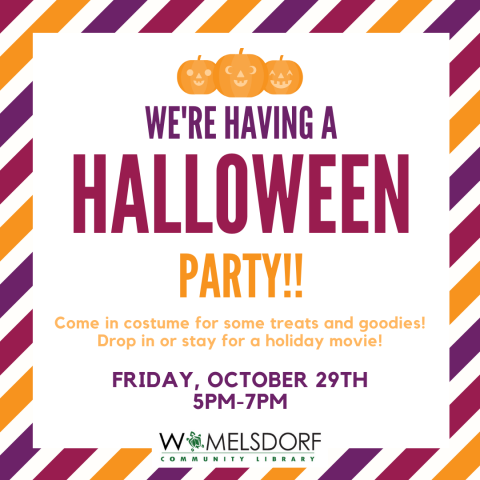 Information about Halloween Party