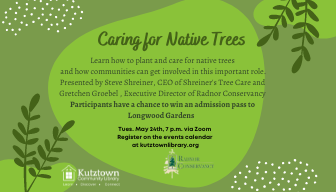 Caring for native trees