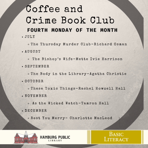 Coffee and Crime Book Club