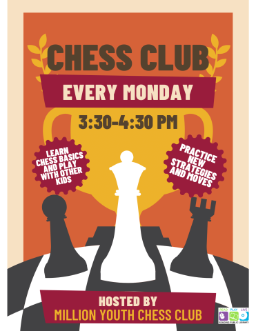 Chess Club - Mondays at 3:30