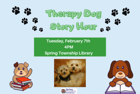 Theapy Dog Story Hour Art