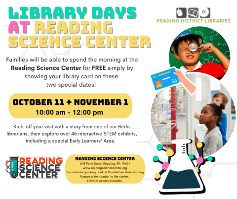Library Days at Reading Science Center