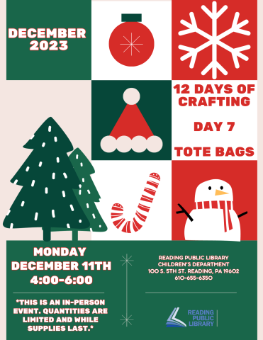 12 Days of Crafting - Day 7 - Tote Bags