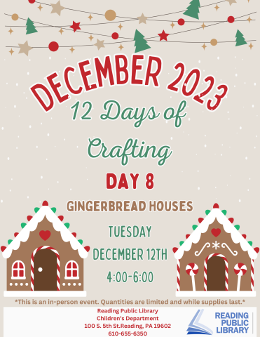 12 Days of Crafting - Day 8 - Gingerbread Houses