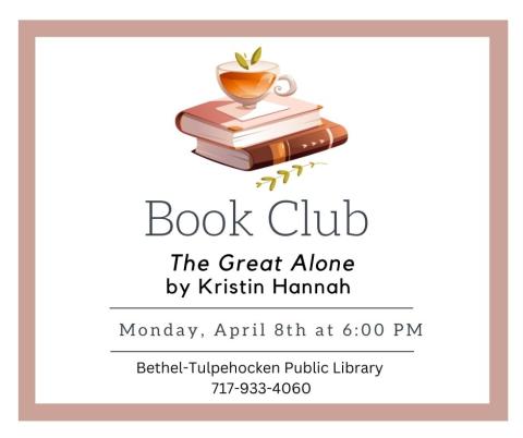 Book Club flyer