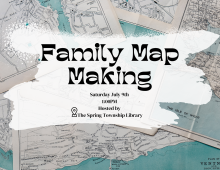 Family Map Making Advertising Art