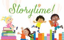 Monday indoor storytime is every week at 10:30 a.m.