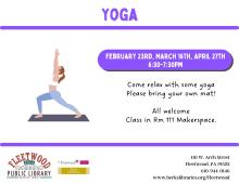 yoga at the library