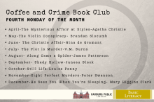 Coffee and Crime Book List