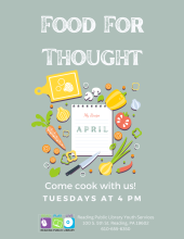 Food for Thought - Tuesdays at 4:00