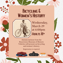 Bicycling & Women’s History Flyer