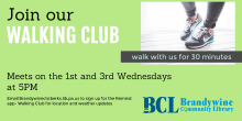 Walking Club Wednesday
