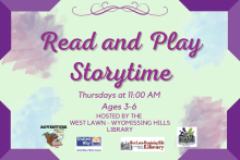 Read and Play Storytime 
