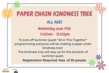 Paper Chain Kindness Tree