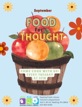 Description of Food for Thought Program September 2023