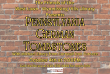 Old Pennsylvania German Tombstones