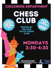 Chess Club - Mondays at 3:30
